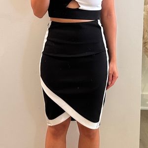 Love Culture - Black & White Skirt